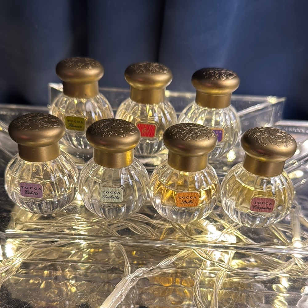 Tocca Home Accents Fragrance Set - Gold and Clear